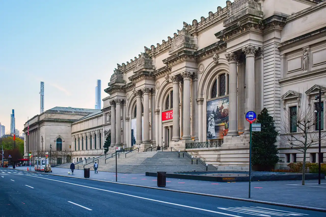 Landscape View of The Metropolitan Museum of Art, New York