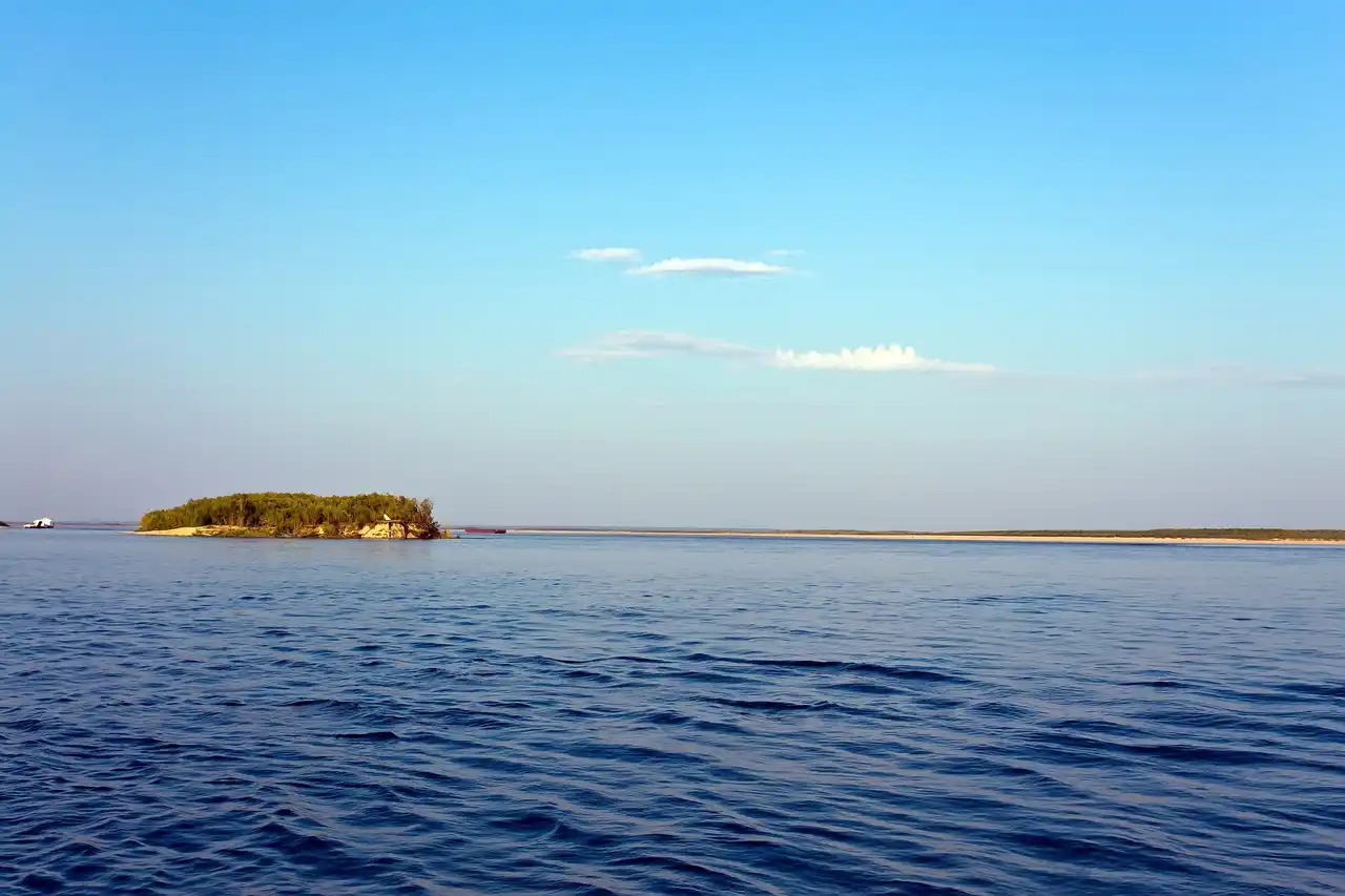 An Island Surround by Water in the Voyageurs National Park, United States